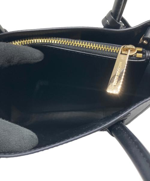 MICHAEL KORS（マイケルコース）MICHAEL KORS (マイケルコース) ハンドバッグ ブラックの古着・服飾アイテム