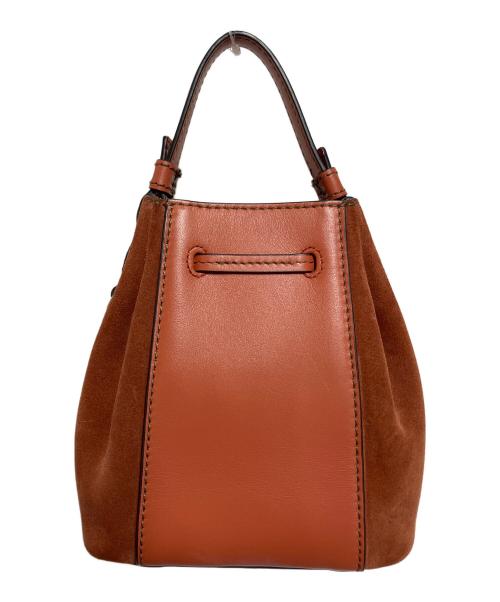 FURLA（フルラ）FURLA (フルラ) ミアステラバケットバッグ ブラウンの古着・服飾アイテム