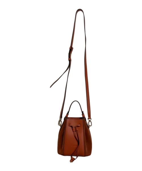 FURLA（フルラ）FURLA (フルラ) ミアステラバケットバッグ ブラウンの古着・服飾アイテム