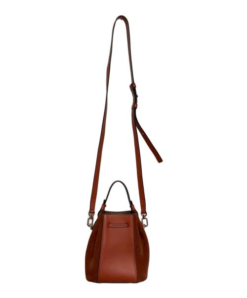 FURLA（フルラ）FURLA (フルラ) ミアステラバケットバッグ ブラウンの古着・服飾アイテム