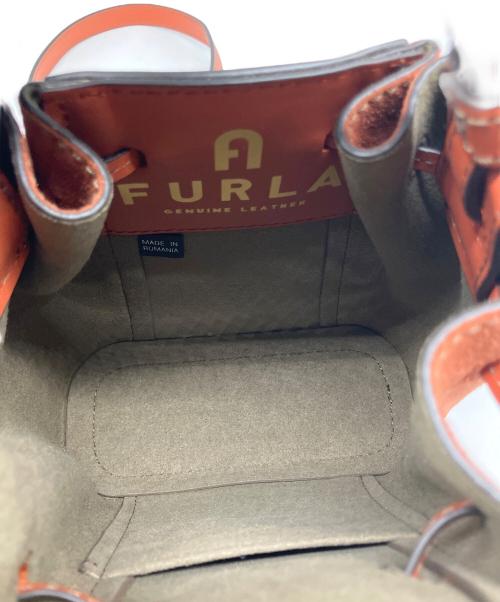 FURLA（フルラ）FURLA (フルラ) ミアステラバケットバッグ ブラウンの古着・服飾アイテム