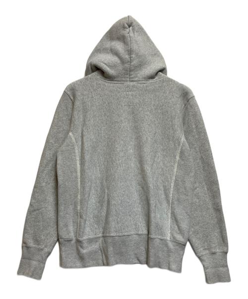 Champion REVERSE WEAVE（チャンピオン リバース ウィーブ）Champion REVERSE WEAVE (チャンピオン リバース ウィーブ) stussy (ステューシー) プルオーバーパーカー グレー サイズ:ＳＩＺＥ　Ｓの古着・服飾アイテム