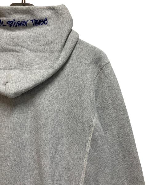 Champion REVERSE WEAVE（チャンピオン リバース ウィーブ）Champion REVERSE WEAVE (チャンピオン リバース ウィーブ) stussy (ステューシー) プルオーバーパーカー グレー サイズ:ＳＩＺＥ　Ｓの古着・服飾アイテム