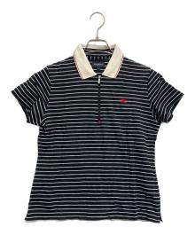 BURBERRY GOLF（バーバリーゴルフ）の古着「ゴルフウェア(トップス)」｜ブラック×ホワイト