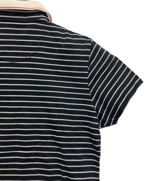 BURBERRY GOLF（バーバリーゴルフ）BURBERRY GOLF (バーバリーゴルフ) ゴルフウェア(トップス) ブラック×ホワイト サイズ:SIZE Lの古着・服飾アイテム