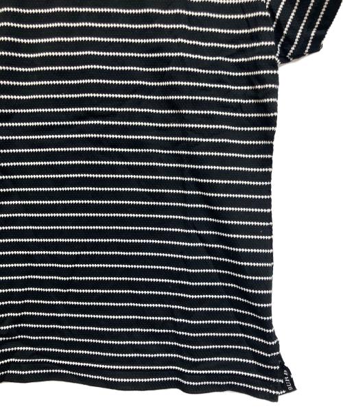 BURBERRY GOLF（バーバリーゴルフ）BURBERRY GOLF (バーバリーゴルフ) ゴルフウェア(トップス) ブラック×ホワイト サイズ:SIZE Lの古着・服飾アイテム