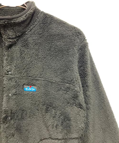 KAVU（カブー）KAVU (カブー) シャギー スタンドカラー ジャケット ブラック サイズ:SIZE S 未使用品の古着・服飾アイテム