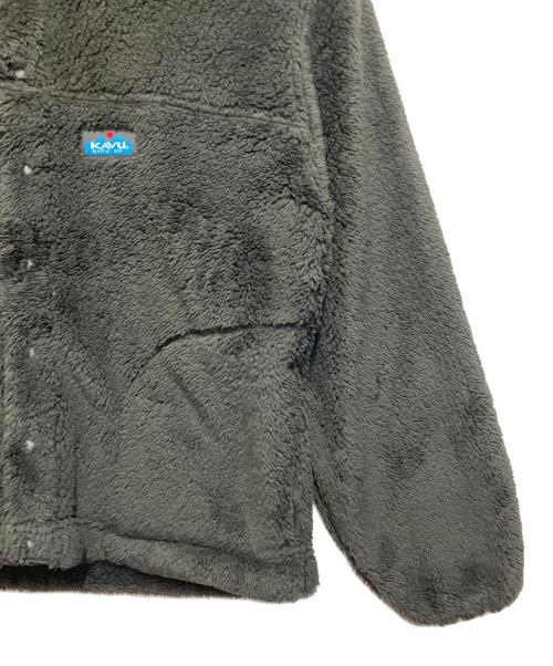 KAVU（カブー）KAVU (カブー) シャギー スタンドカラー ジャケット ブラック サイズ:SIZE S 未使用品の古着・服飾アイテム