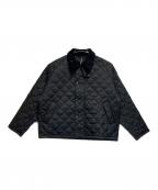 Barbourバブアー）の古着「キルティングジャケット」｜ブラック
