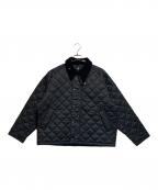 Barbourバブアー）の古着「キルティングジャケット」｜ブラック