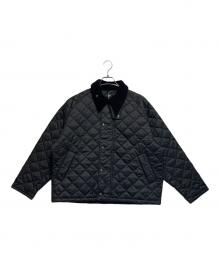Barbour（バブアー）の古着「キルティングジャケット」｜ブラック