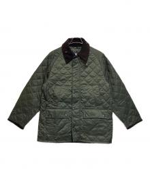 Barbour（バブアー）の古着「キルティングジャケット」｜オリーブ