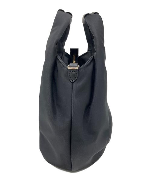 Kate Spade（ケイトスペード）Kate Spade (ケイトスペード) カータースモール プリーテッド クロスボディ ブラックの古着・服飾アイテム