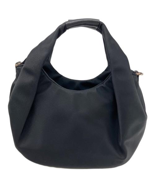 Kate Spade（ケイトスペード）Kate Spade (ケイトスペード) カータースモール プリーテッド クロスボディ ブラックの古着・服飾アイテム