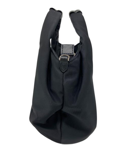 Kate Spade（ケイトスペード）Kate Spade (ケイトスペード) カータースモール プリーテッド クロスボディ ブラックの古着・服飾アイテム