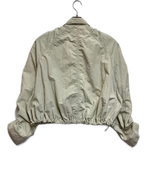 moussy（マウジー）moussy (マウジー) ジップジャケット アイボリー サイズ:SIZE Freeの古着・服飾アイテム
