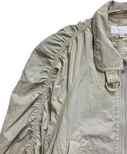 moussy（マウジー）moussy (マウジー) ジップジャケット アイボリー サイズ:SIZE Freeの古着・服飾アイテム