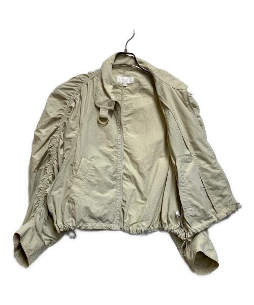 moussy（マウジー）moussy (マウジー) ジップジャケット アイボリー サイズ:SIZE Freeの古着・服飾アイテム