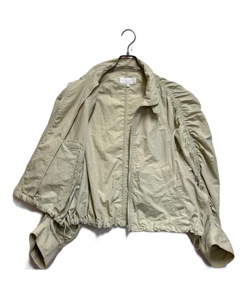 moussy（マウジー）moussy (マウジー) ジップジャケット アイボリー サイズ:SIZE Freeの古着・服飾アイテム