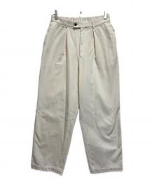 MARKAWARE（マーカウェア）の古着「CLASSIC FIT TROUSERS Ⅲ」｜アイボリー