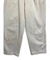 中古・古着 MARKAWARE (マーカウェア) CLASSIC FIT TROUSERS Ⅲ アイボリー サイズ:SIZE L：13000円