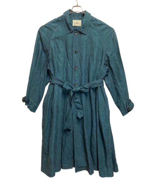OUTIL（ウティ）OUTIL (ウティ) リネンコート グリーン サイズ:SIZE Lの古着・服飾アイテム