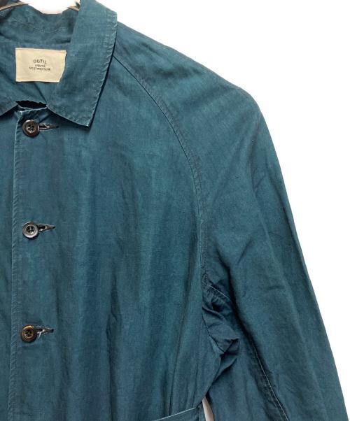 OUTIL（ウティ）OUTIL (ウティ) リネンコート グリーン サイズ:SIZE Lの古着・服飾アイテム