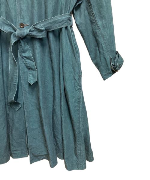 OUTIL（ウティ）OUTIL (ウティ) リネンコート グリーン サイズ:SIZE Lの古着・服飾アイテム