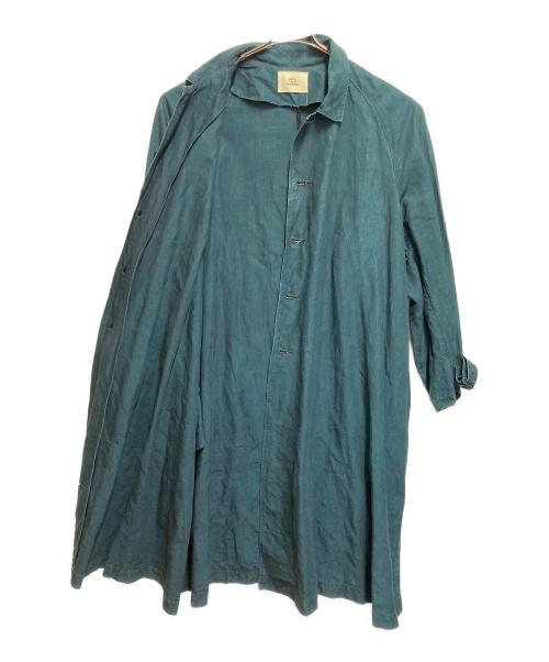 OUTIL（ウティ）OUTIL (ウティ) リネンコート グリーン サイズ:SIZE Lの古着・服飾アイテム