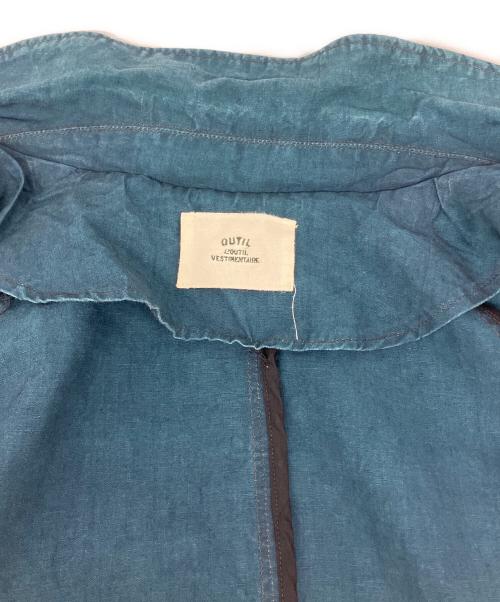 OUTIL（ウティ）OUTIL (ウティ) リネンコート グリーン サイズ:SIZE Lの古着・服飾アイテム