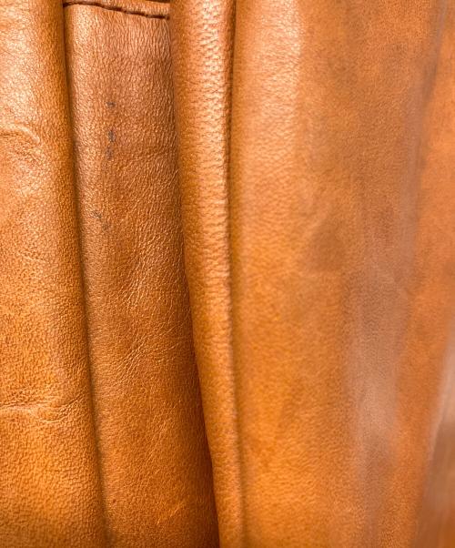 SLOW（スロウ）SLOW (スロウ) 巾着ショルダーバッグ ブラウンの古着・服飾アイテム