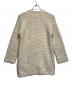VIVIENNE TAM (ヴィヴィアンタム) ノーカラーコート アイボリー サイズ:SIZE0：6000円
