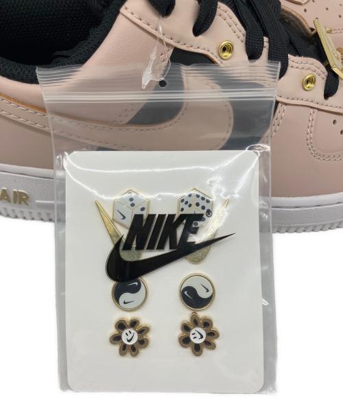 NIKE（ナイキ）NIKE (ナイキ) AIR FORCE1 LOW ピンク×ブラック サイズ:SIZE 24cm 未使用品の古着・服飾アイテム