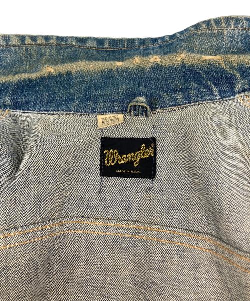 Wrangler（ラングラー）Wrangler (ラングラー) デニムジャケット インディゴ サイズ:SIZE 38の古着・服飾アイテム