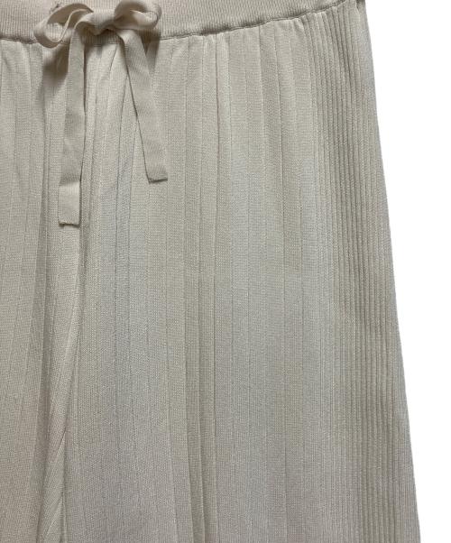 ticca（ティッカ）TICCA (ティッカ) ニットパンツ アイボリー サイズ:Ｆの古着・服飾アイテム