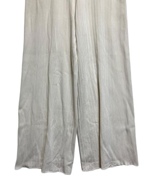 ticca（ティッカ）TICCA (ティッカ) ニットパンツ アイボリー サイズ:Ｆの古着・服飾アイテム