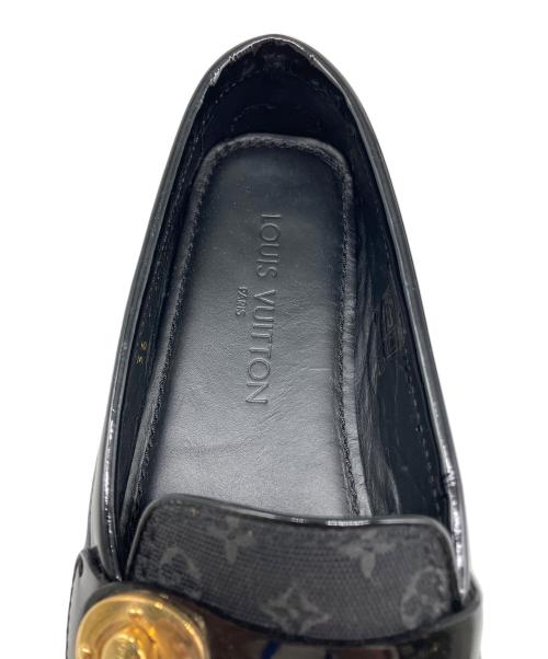 LOUIS VUITTON（ルイ ヴィトン）LOUIS VUITTON (ルイ ヴィトン) ドライビングシューズ ブラック サイズ:36の古着・服飾アイテム