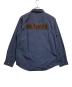 HARLEY-DAVIDSON (ハーレーダビッドソン) HDワーキングマンツイルオーバーシャツ ネイビー サイズ:SIZE M 未使用品：8000円