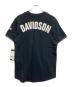 HARLEY-DAVIDSON (ハーレーダビッドソン) ベースボールシャツ ブラック サイズ:SIZE S 未使用品：8000円