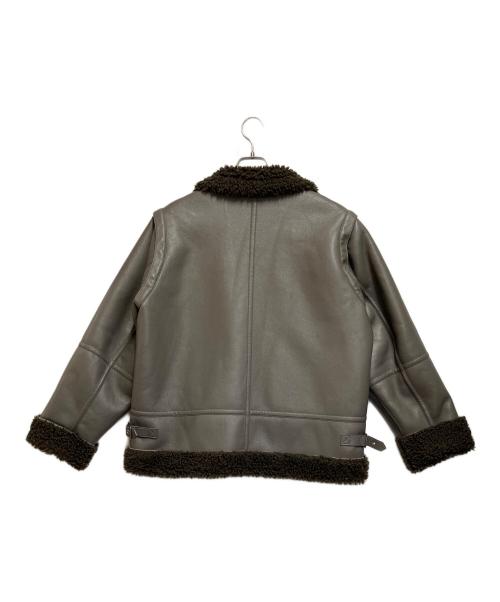 SLY（スライ）SLY (スライ) フェイクレザージャケット グレー サイズ:SIZE  Freeの古着・服飾アイテム