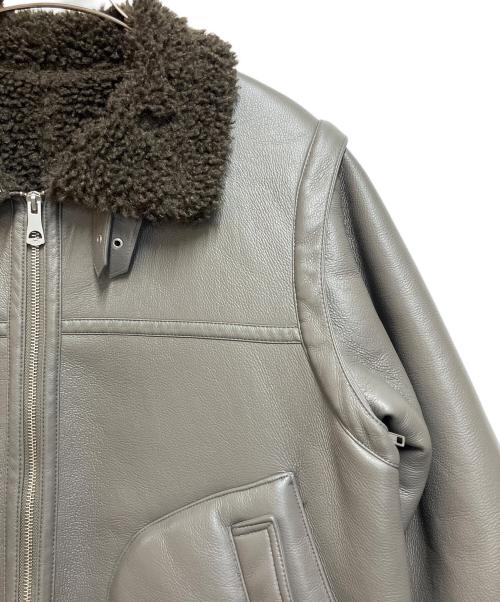 SLY（スライ）SLY (スライ) フェイクレザージャケット グレー サイズ:SIZE  Freeの古着・服飾アイテム