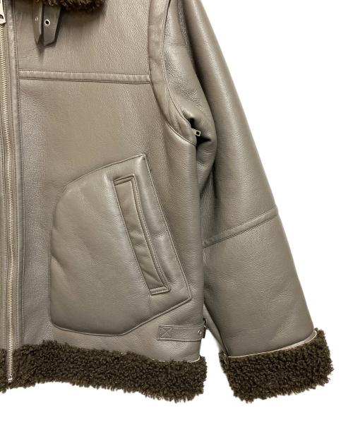 SLY（スライ）SLY (スライ) フェイクレザージャケット グレー サイズ:SIZE  Freeの古着・服飾アイテム