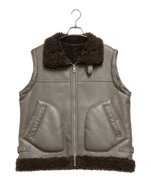 SLY（スライ）SLY (スライ) フェイクレザージャケット グレー サイズ:SIZE  Freeの古着・服飾アイテム