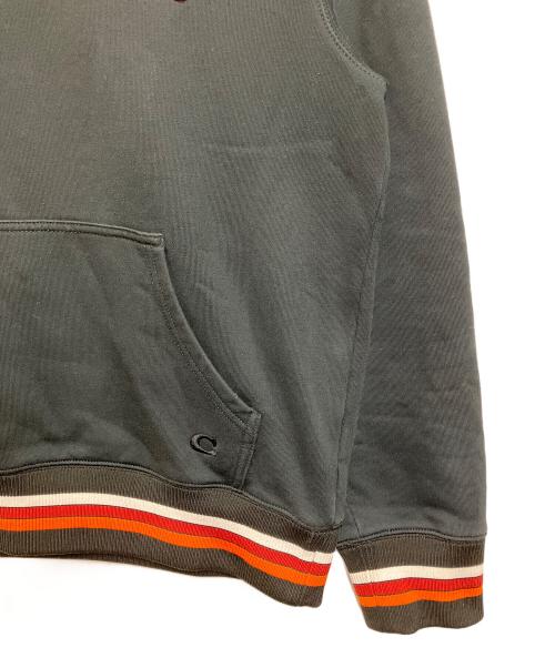 COACH（コーチ）COACH (コーチ) プルオーバーパーカー ブラック サイズ:SIZE Mの古着・服飾アイテム