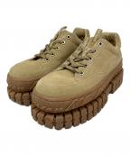 No Nameノーネーム）の古着「厚底スエードスニーカー」｜ベージュ