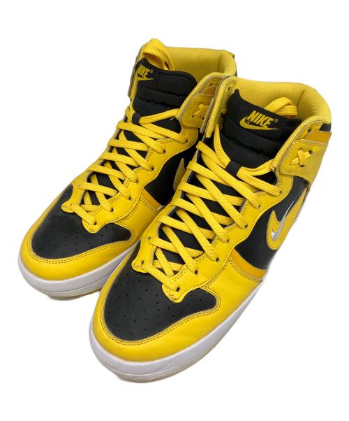 NIKE（ナイキ）NIKE (ナイキ) Women's Dunk High UP イエロー×ブラック サイズ:SIZE 28.5cmの古着・服飾アイテム