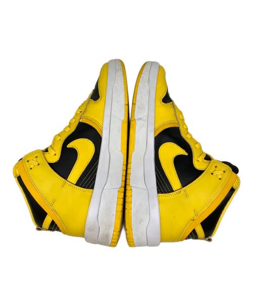 NIKE（ナイキ）NIKE (ナイキ) Women's Dunk High UP イエロー×ブラック サイズ:SIZE 28.5cmの古着・服飾アイテム