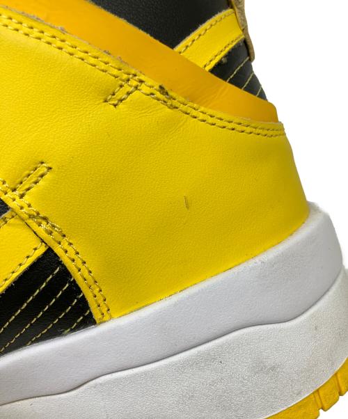 NIKE（ナイキ）NIKE (ナイキ) Women's Dunk High UP イエロー×ブラック サイズ:SIZE 28.5cmの古着・服飾アイテム