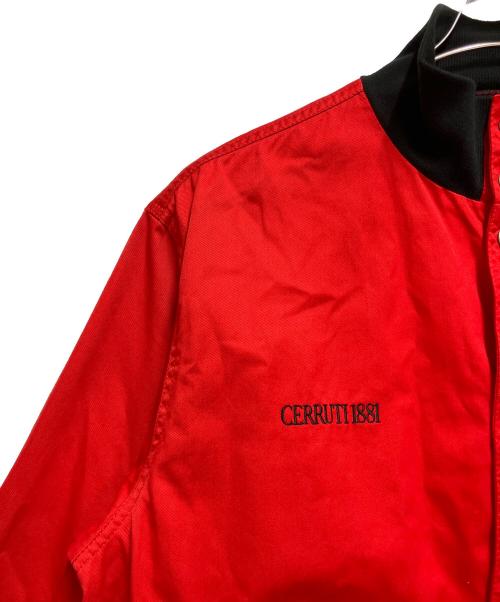 GERRUTI 1881（セルッティ）GERRUTI 1881 (セルッティ) Ferrari (フェラーリ) ブルゾン レッド×ブラック サイズ:SIZE Mの古着・服飾アイテム