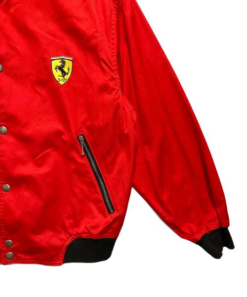 GERRUTI 1881（セルッティ）GERRUTI 1881 (セルッティ) Ferrari (フェラーリ) ブルゾン レッド×ブラック サイズ:SIZE Mの古着・服飾アイテム